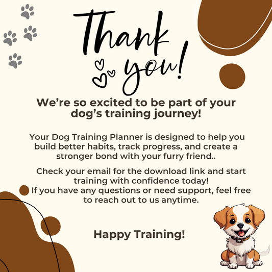 Complete Dog Training Log & Pet Care Organizer | Track Training Progress, Health Records, & Daily Routines | Puppy to Adult Dogs